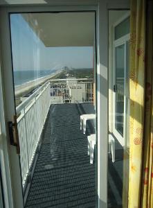 Access the the ocean front balcony right from the master bedroom.