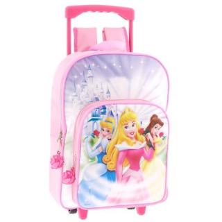 disney princess rolling backpack